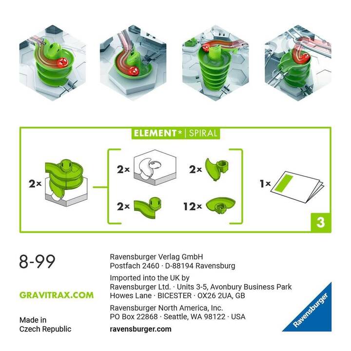 RAVENSBURGER GraviTrax Element Spiral