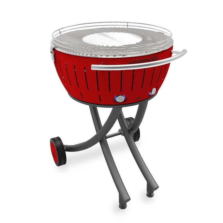 LOTUSGRILL XXL Holzkohlegrill (Rot)