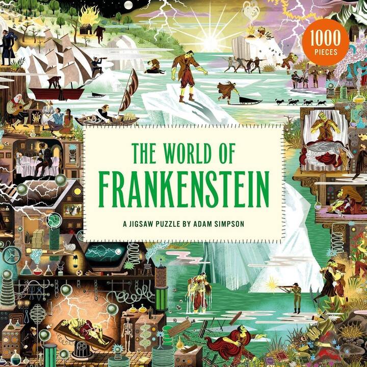 LAURENCE KING VERLAG The World of Frankenstein Puzzle (1000 Stück)