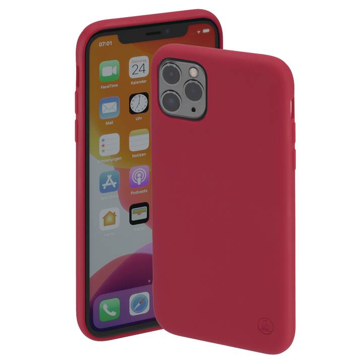 HAMA Backcover Finest Feel (iPhone 11 Pro, Rouge)