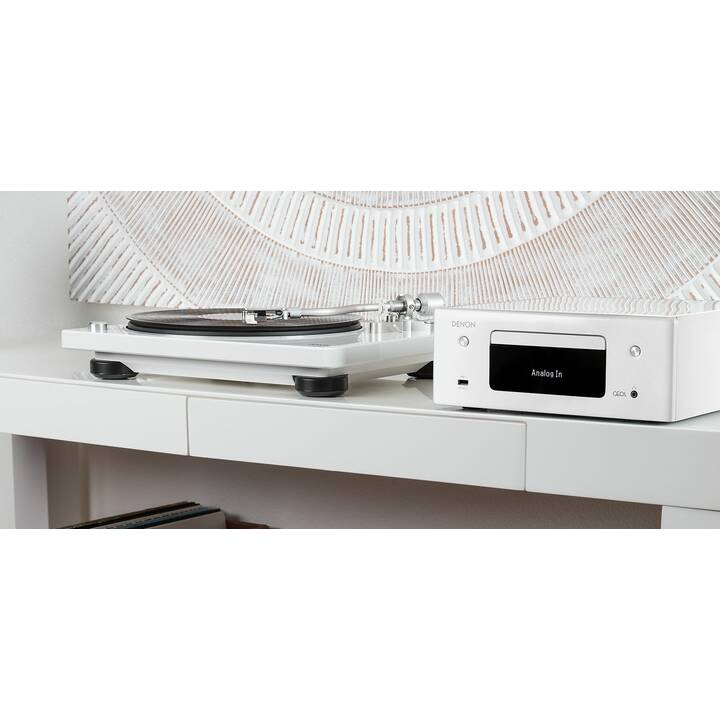 DENON DP-400 Tourne-disque (Blanc)