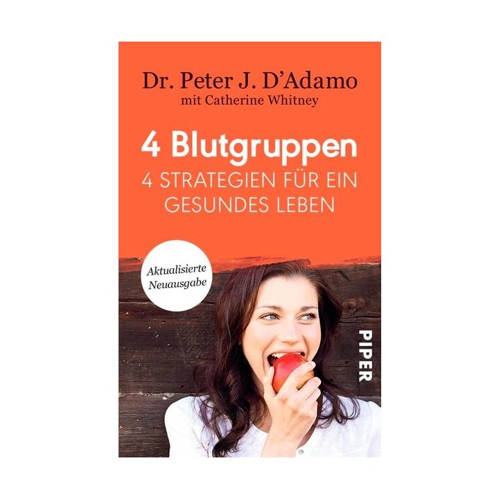 4 Blutgruppen Vier Strategien Für Ein Gesundes Leben Pdf 4 Blutgruppen - 4 Strategien für ein gesundes Leben - Interdiscount