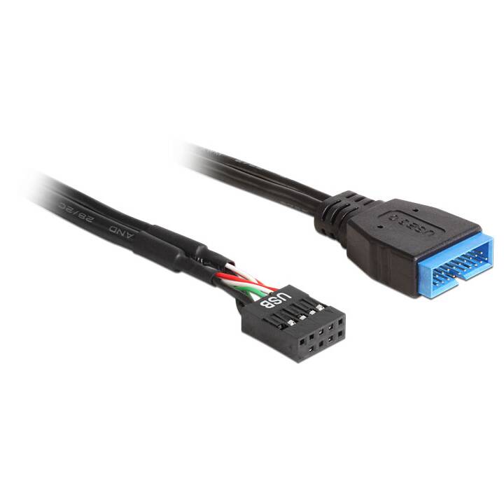 DELOCK Câble USB (USB 2.0, USB 3.0, 30 cm)