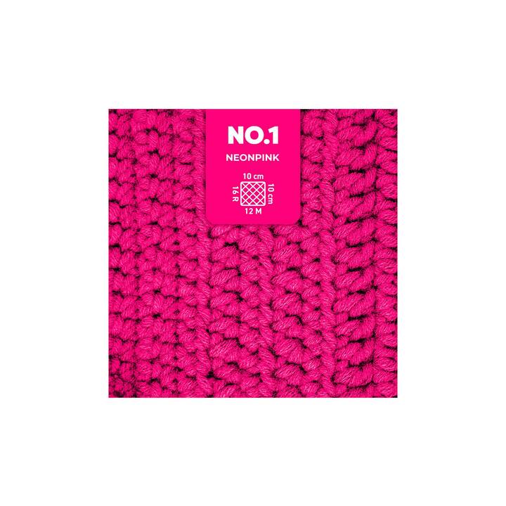 MYBOSHI Wolle Nr.1 (50 g, Pink, Rosa)