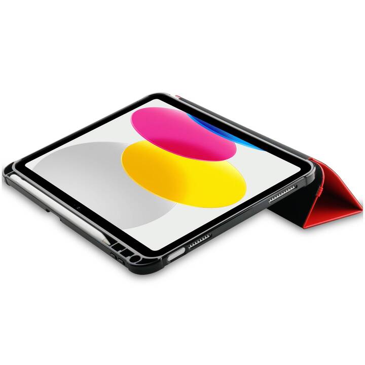 OTTERBOX React Housse (10.9", iPad Gen. 10 2022, Noir, Rouge)