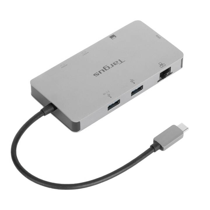 TARGUS Dockingstation Dual HDMI 4K (2 x HDMI, RJ-45 (LAN), 2 x USB 3.1 Typ-A)
