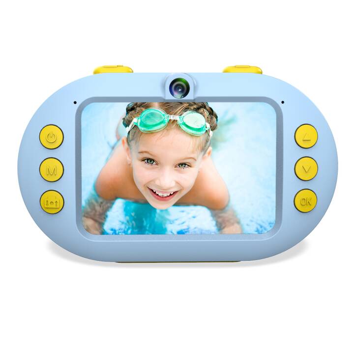 AGFA Fotocamera per bambini Realikids Water Proof (32 MP, PL, PT, EN, IT, CS, NL, DE, RU, HU, ES, FR)