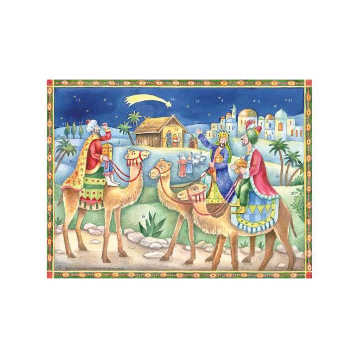 SELLMER Bild-Adventskalender 700 Heilige Drei Könige bringen Gaben