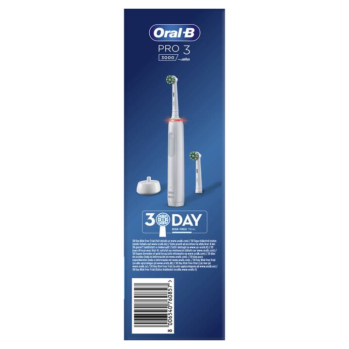 ORAL-B Pro 3 3000 Cross Action (Weiss)