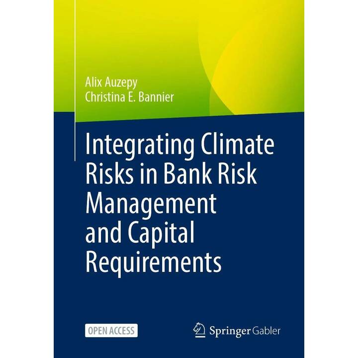 Climate Risk Banking Integrating Climate Risks in Bank Risk Management and Capital ...