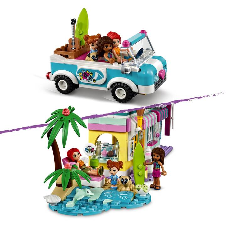 LEGO Friends La plage des surfeurs (41693, Difficile à trouver)