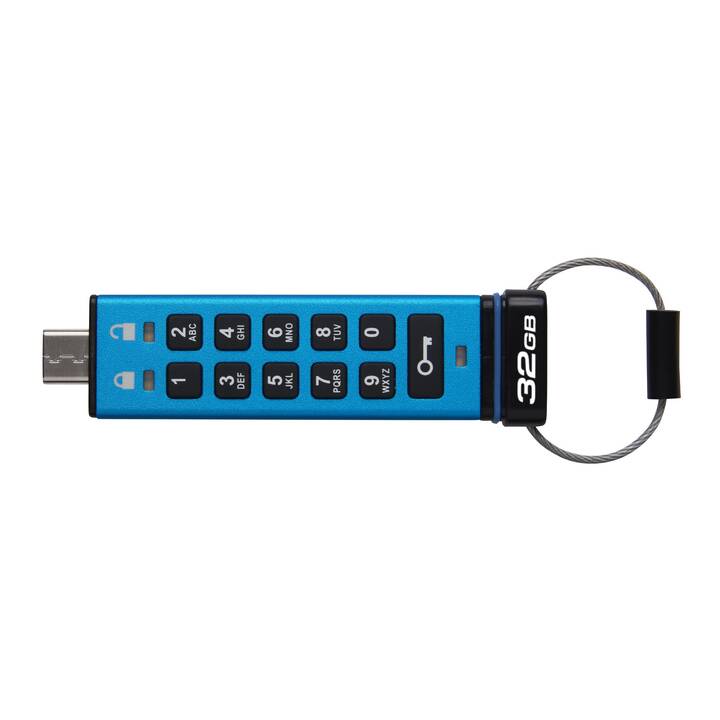 KINGSTON TECHNOLOGY IronKey Keypad 200 (32 GB, USB 3.0 di tipo C)