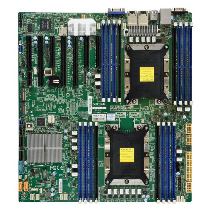 SUPERMICRO X11DPH-T (P, Intel C624, EXtended ATX)