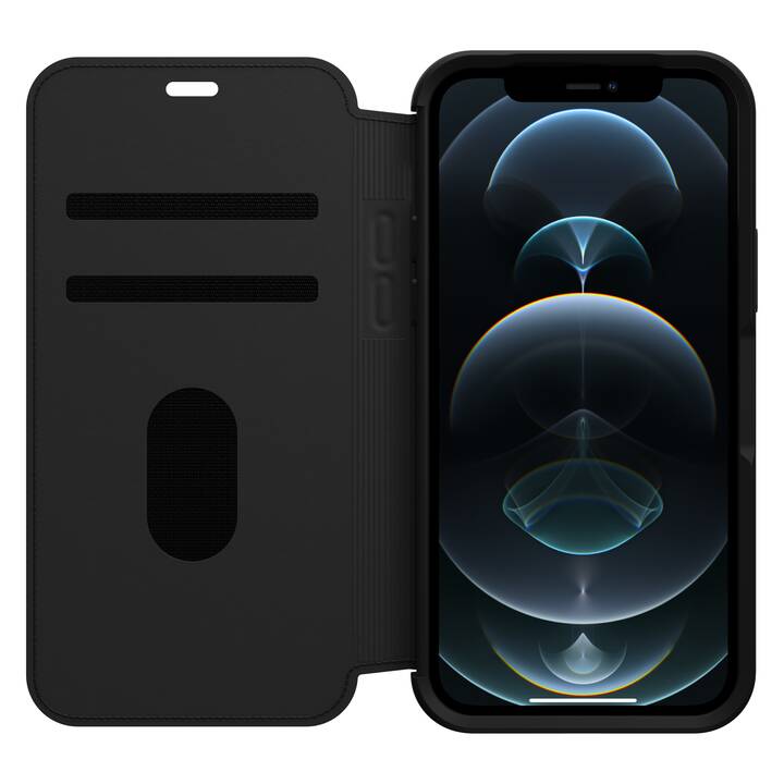 OTTERBOX Backcover Strada (iPhone 12, 12 Pro, Black)