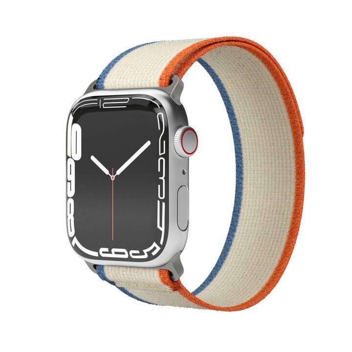 VONMÄHLEN Bracelet (Apple Watch 42 mm, Beige, Orange)