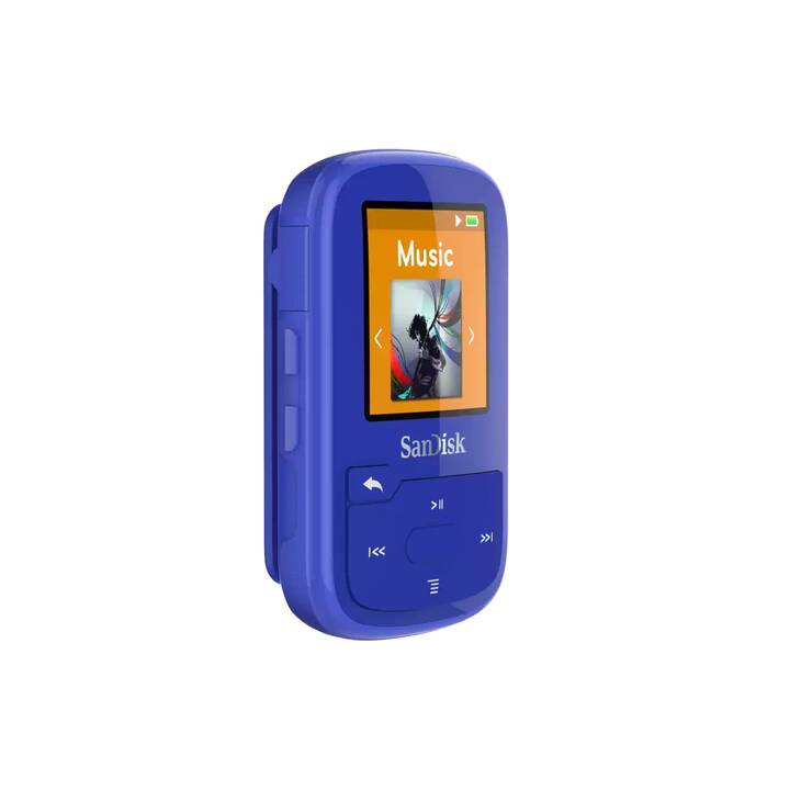 SANDISK Lecteur MP3 Clip Sport Plus (32 GB, Bleu)
