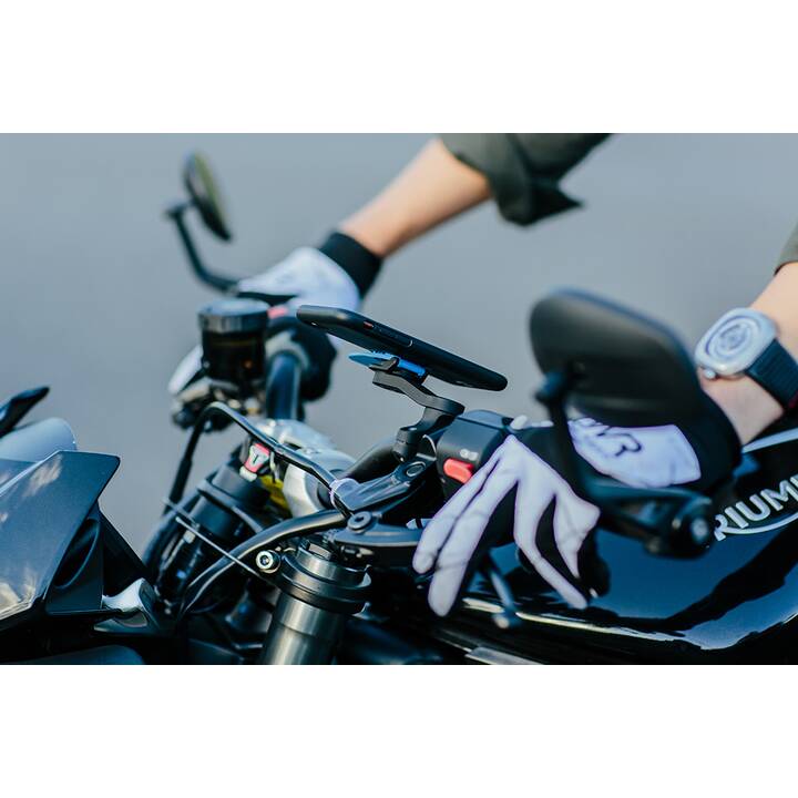 QUAD LOCK Motorcycle Mount V2 Support de véhicule (Bleu, Noir)