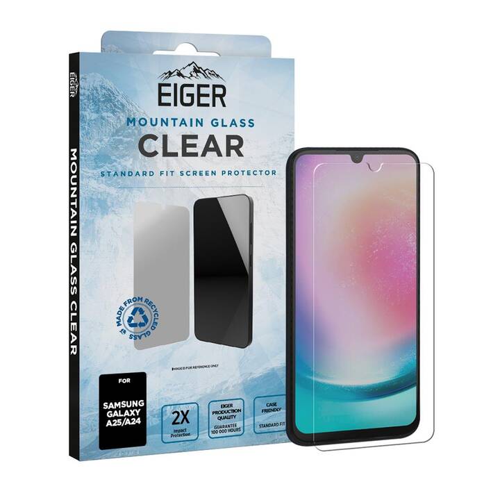 EIGER Displayschutzglas (Galaxy A25 5G, Galaxy A24)