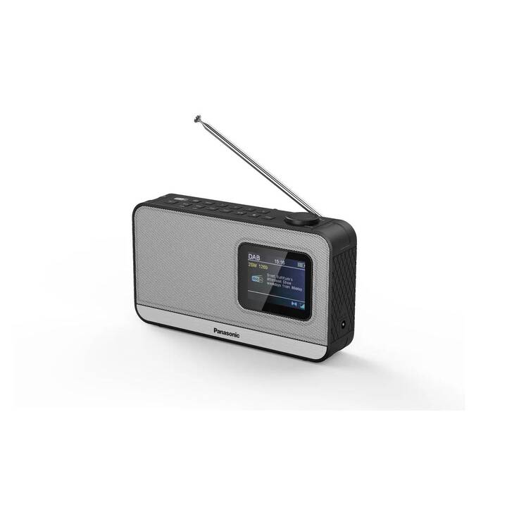 PANASONIC Portable D15 Digitalradio (Grau, Schwarz)