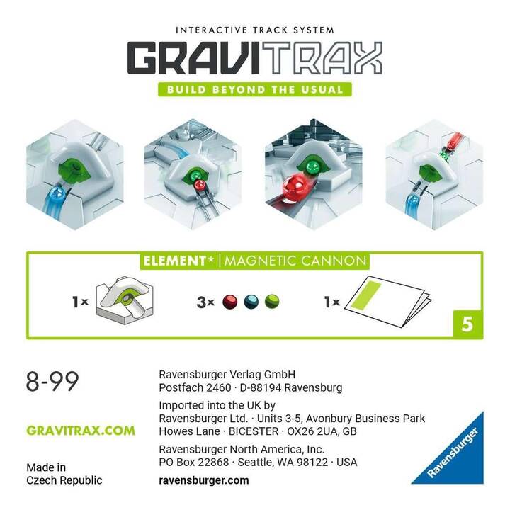 RAVENSBURGER GraviTrax Element Magnetic cannon