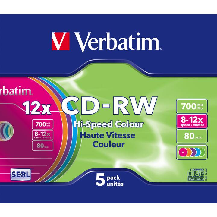 VERBATIM CD-RW (700 Mo)