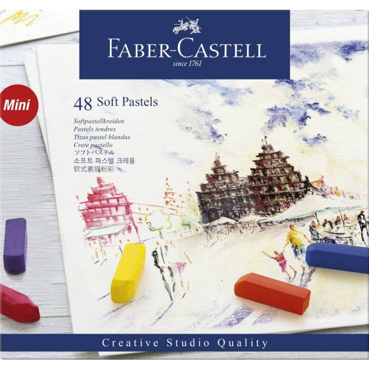 FABER-CASTELL Pastellkreide (48 Stück)