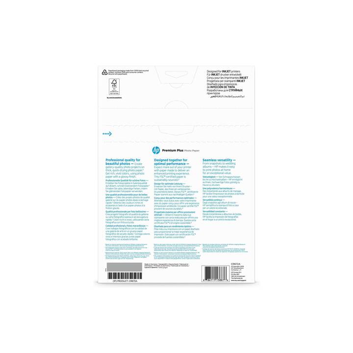 HP Premium Plus Papier photo (20 feuille, A4, 300 g/m2)