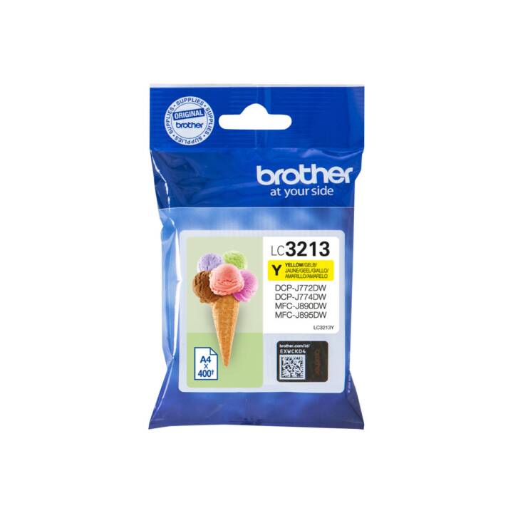 BROTHER LC-3213Y (Jaune, 1 pièce)