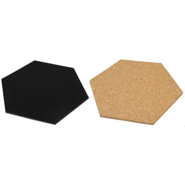 SECURIT Kreidetafel Hexagon (20 cm x 23 cm)