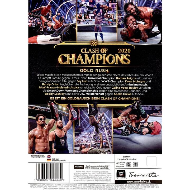WWE: Clash Of Champions 2020 (DE)