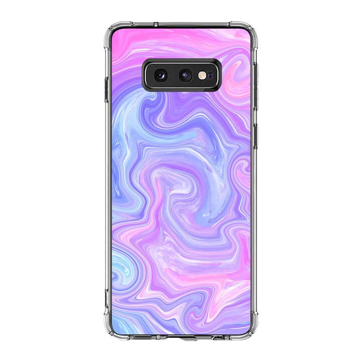 EG coque pour Samsung Galaxy S10 5G 6.7" (2019) - violet - mélange de peinture
