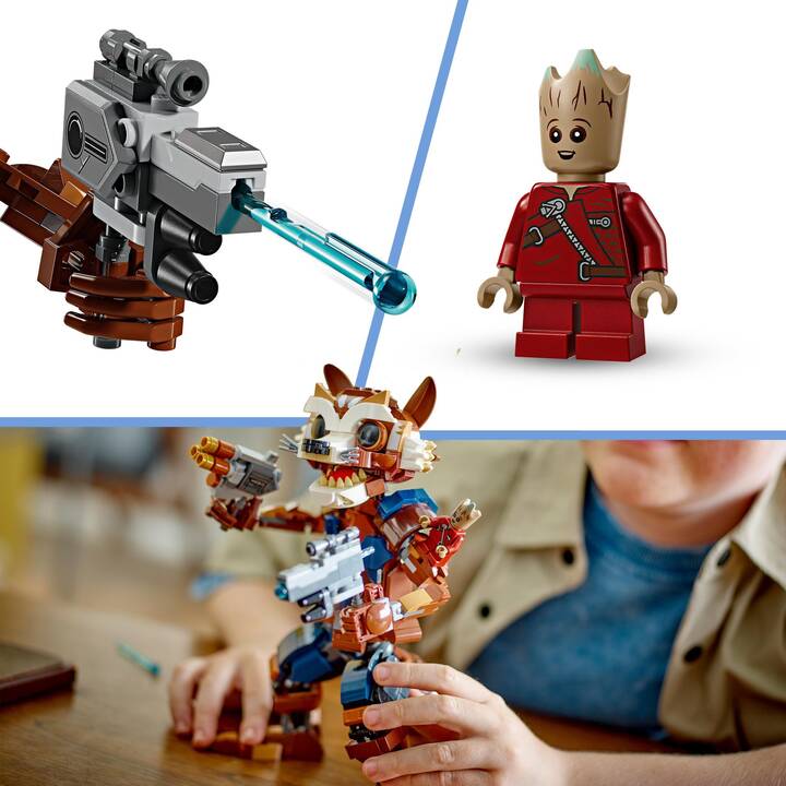 LEGO Marvel Super Heroes Rocket et Bébé Groot (76282)