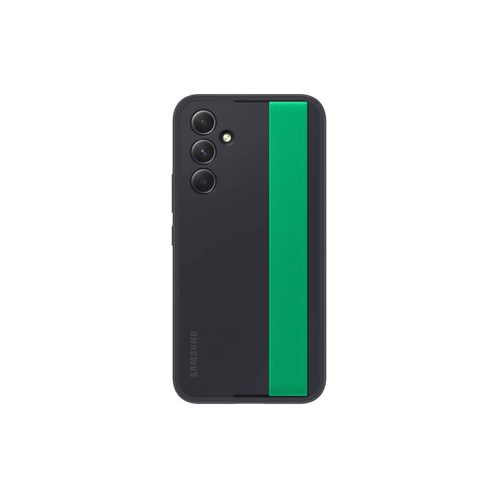 SAMSUNG Backcover Haze Grip Case (Galaxy A54 5G, Schwarz, Grün)