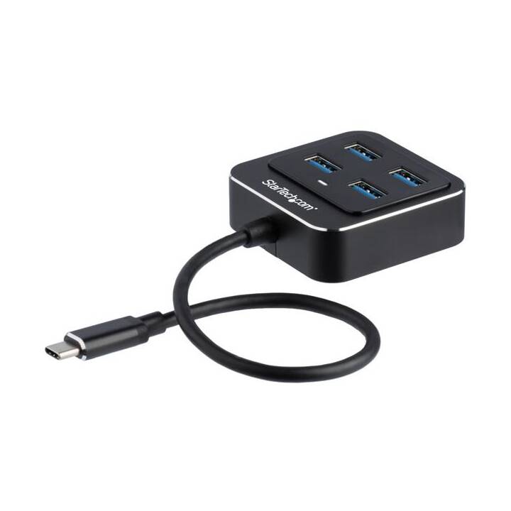 STARTECH.COM USB-C Hub (4.0 Ports, USB Typ-C, USB Typ-A)