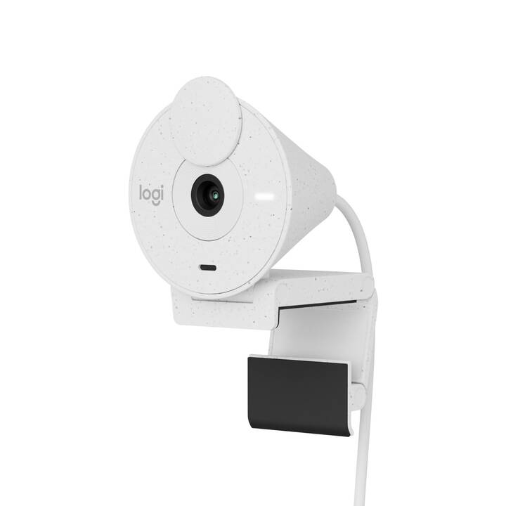 LOGITECH Brio 300 Webcam (2 MP, Weiss)