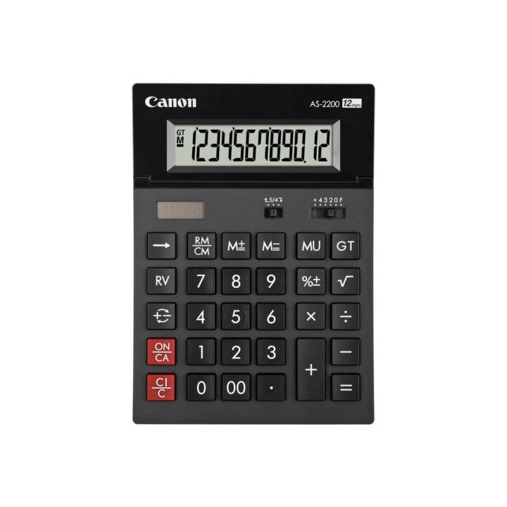CANON CA-AS2200 Calculatrice de poche