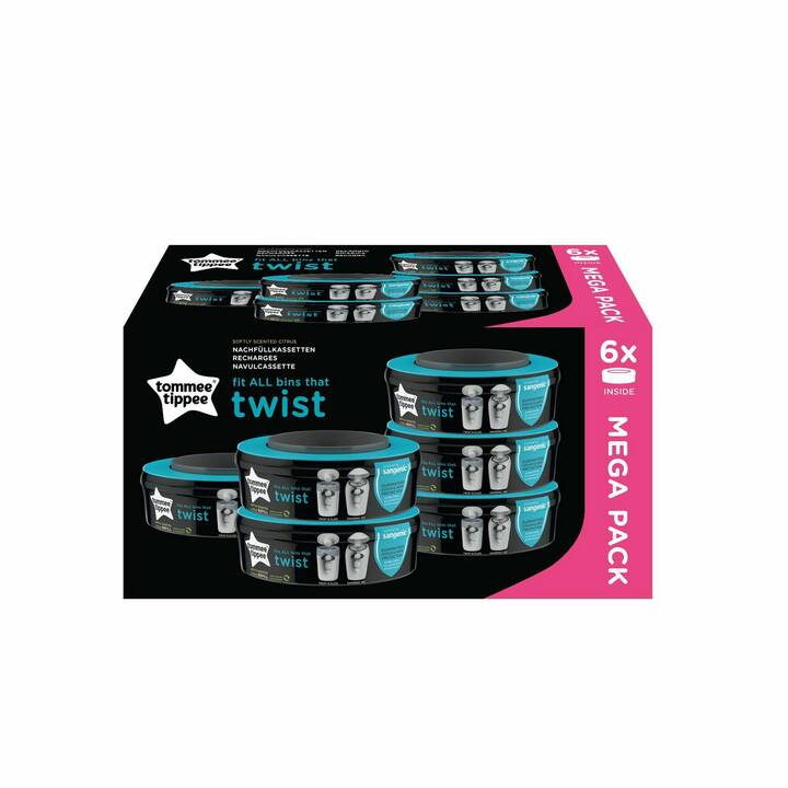TOMMEE TIPPEE Sangenic Twist & Click (Gris)