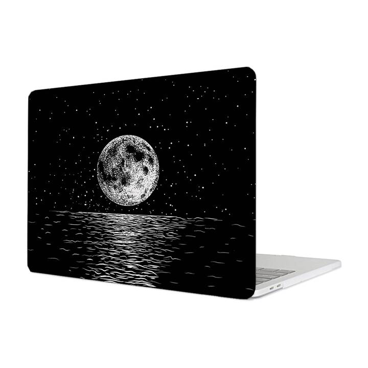 EG MTT Étui pour MacBook Pro 13" Touchbar (2016 - 2018) - Cartoon Moon