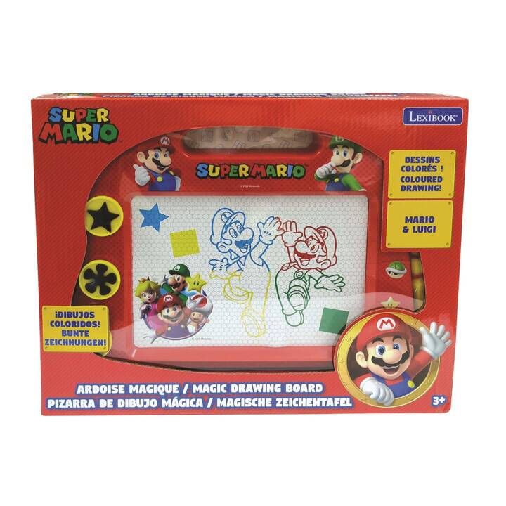 LEXIBOOK Super Mario Magnetic Spiel- und Zaubertafel