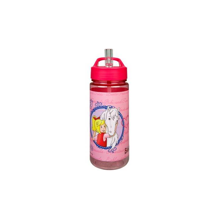 SCOOLI Trinkflasche Aero (500 ml, Pink, Rosa)
