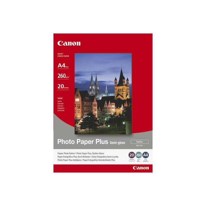 CANON Plus Fotopapier (50 Blatt, 100x150, 260 g/m2)