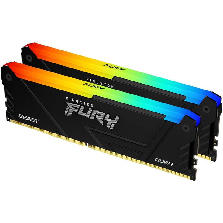 KINGSTON TECHNOLOGY DDR4-RAM Fury Beast (2 x 16 GB, DDR4 3200 MHz, DIMM 288-Pin)