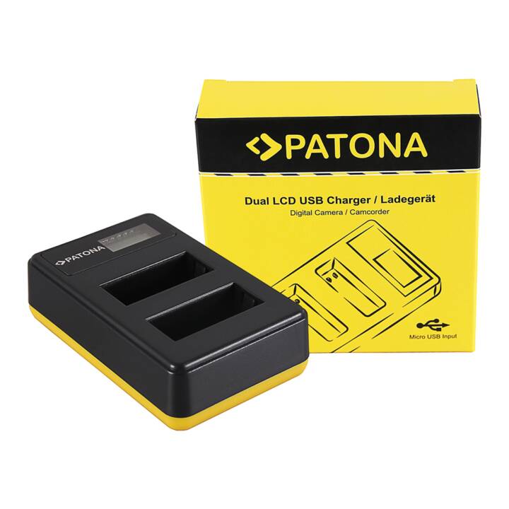 PATONA Canon Dual Kamera-Ladegerät (600 mAh)