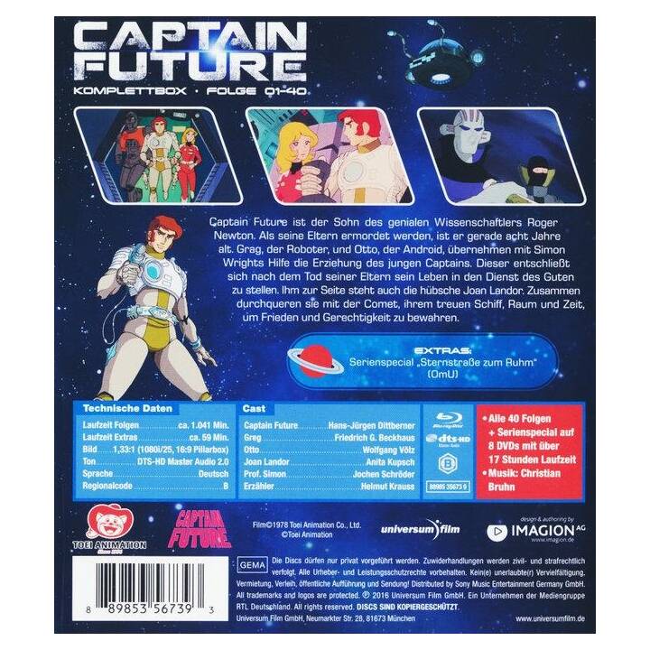 Captain Future - Komplettbox (DE)