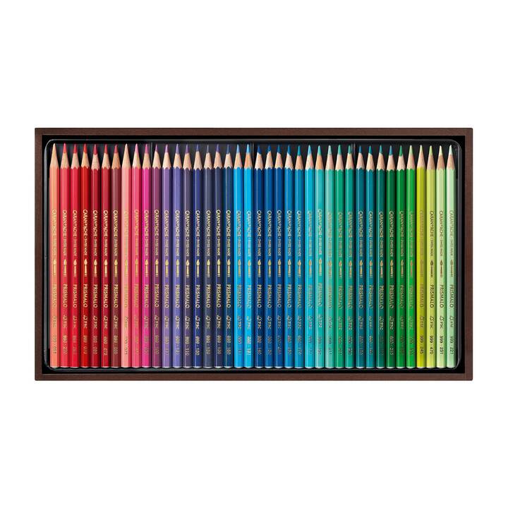 CARAN D'ACHE Farbstift Prismalo Aquarelle (Mehrfarbig, 80 Stück)