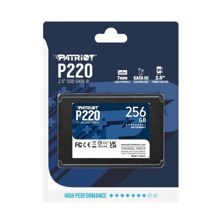 PATRIOT MEMORY P220 (SATA-III, 256 GB)