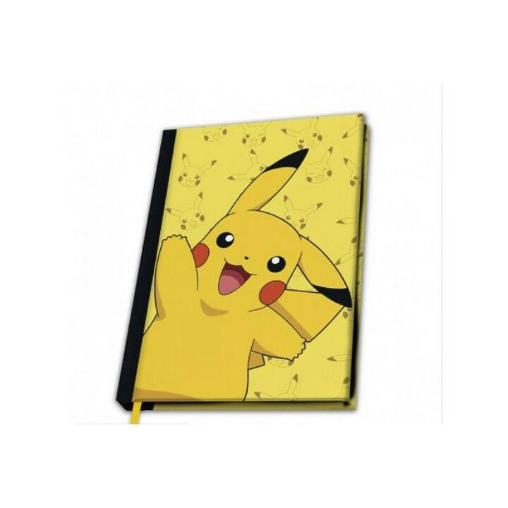 ABYSSE CORP Notizbuch Pikachu X4 (A5, Blanko)