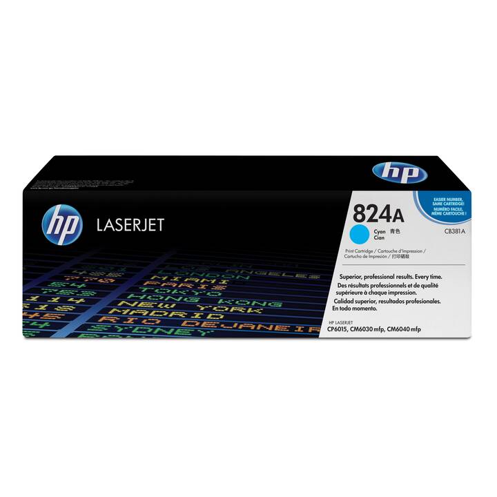 HP 824A  (Toner seperato, Ciano)