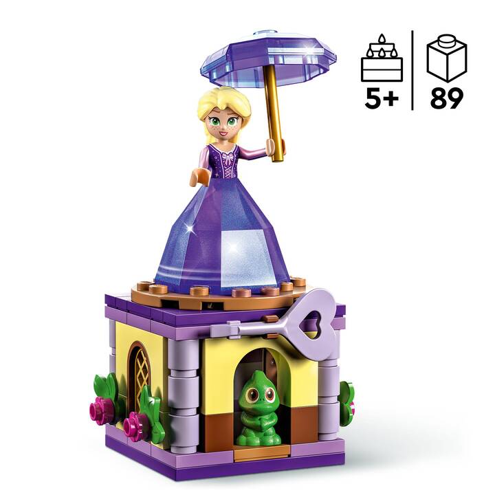 LEGO Disney Rapunzel rotante (43214)