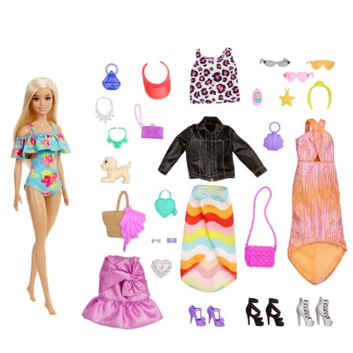 BARBIE Barbie FAB 2022 Calendario dell'avvento giocattolo
